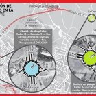 Renovación de las glorietas de la Ronda Este
