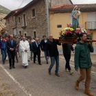 La imagen de Nuestra Señora del Rosario procesionó las calles de la localidad.  PLANILLO