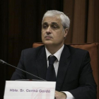 Germà Gordó, durante su reciente comparecencia ante la comisión de Afers Institucionals del Parlament.