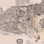 La imagen muestra, reunidos, los diferentes mapas de López sobre las zonas que hoy forman León