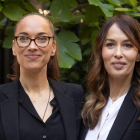 Las hermanas Carmen y Dolores Chaplin. MARTA PÉREZ