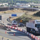 Imagen de la nueva adecuación de la ronda sur a las obras de la León-Valladolid.
