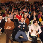El salón de actos de UGT en la capital se quedó pequeño para coger la asamblea del PSOE