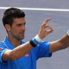 Djolovic celebra su victoria número 50 en un torneo.