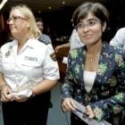La jefa superior de policía en Canarias y la delegada del Gobierno