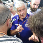 El mítico piloto Giacomo Agostini, en Misano.