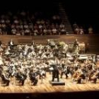 La Joven Orquesta Nacional de España durante su actuación ayer en el Auditorio Ciudad de León