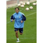 Michel Salgado, en una foto de archivo, durante un entrenamiento