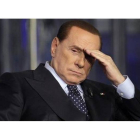 Berlusconi, en un programa de la RAI, el 20 de febrero.