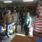 Voluntarios del ropero de Villaquilambre.