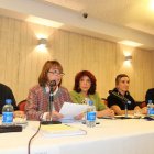 Acto de clausura del Congreso, en el que ha intervenido María Pilar González.