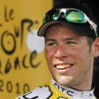 El cilcista británico Mark Cavendish, del Columbia.