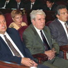 Fotografía de archivo de tres de los condenados en el caso Filesa. J. M. PASTOR