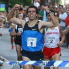 Gallardo ganó la Milla de Ponferrada del 2008, que corrió en plena recuperación de su lesión.