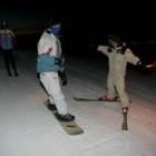 La estación de esquí berciana acogió hace unos días la primera edición del descenso nocturno
