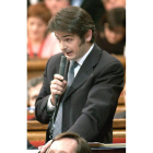 El portavoz de CiU, Oriol Pujol, en una imagen de archivo.