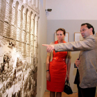 Josefa García Cirac, en un momento de una visita institucional llevada a cabo recientemente.