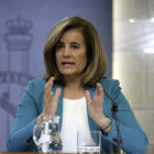 La ministra de Empleo, Fátima Báñez, en una imagen de archivo.