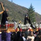 Procesión del Encuentro entre Jesús Nazareno y la Dolorosa, en Villafranca