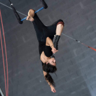 Amaya Goñi enseñará técnicas de trapecio. MARTA MARQUÉS