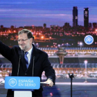 El presidente del Gobierno ayer, en Madrid