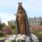 La romería comenzará el sábado con el traslado de la imagen al santuario. L. DE LA MATA