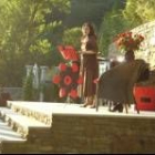Carmen Serrano durante el recital privado de ayer en el Auditorio Eduardo Arroyo