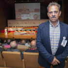 Miguel Ángel Gutiérrez Fierro, ayer, en el Congreso de UGT Castilla y León en Valladolid. R. GARCÍA