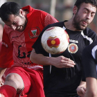 El equipo leonés acabó sucumbiendo ante el salmantino. JESÚS
