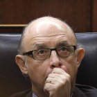 El ministro de Hacienda y Administraciones Públicas, Cristóbal Montoro.