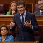 Pablo Casado, en el Congreso de los Diputados.