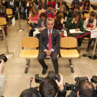 El diestro, durante la celebración del juicio en la sala de la Audiencia de Sevilla.