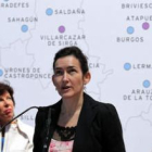 La ministra González-Sinde, en un momento de la presentación.