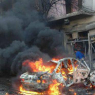 Doble atentado en Homs