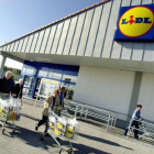 Un establecimiento de la cadena alemana Lidl.