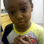 El pequeño Jeffrey, de 6 años, en el vídeo que se ha viralizado.