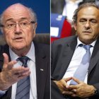 Blatter y Platini esperan la resoluciuón del TAS para evitar el castigo.