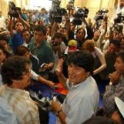 Evo Morales explicó su programa de Gobierno tras conocerse los primeros resultados