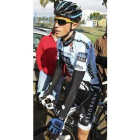 Contador en la etapa de ayer en el Algarve.