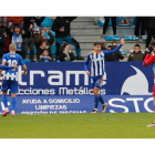 Naranjo anotó el gol del triunfo para la Deportiva. L. DE LA MATA