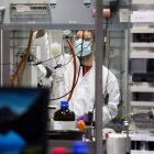Un laboratorio de Colmenar Viejo. DAVID FERNÁNDEZ