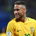 Neymar, en un partido reciente de la selección brasileña.