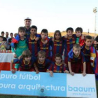 El FC Barcelona se proclamó campeón de la tercera edición del Trofeo San Pedro benjamín.