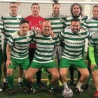 Formación del equipo de La Virgen que disputa la Liga CHF. DL