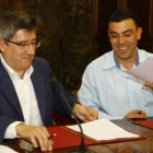 Fernández y Llamas suscribieron el convenio para entrar en el club Saborear España.