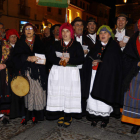 La asociación Aguzo en la ronda de las marzas.