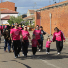 Imagen de la andarina previa a la carrera popular.