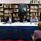La presentación del libro tuvo lugar ayer en la biblioteca de Santa Lucía de Gordón.