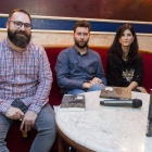 Antonio Vega, Julio César Alvarez y Cristina Fanjul. OTERO PERANDONES