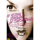 Cartel anunciador del festival itinerante de cortometrajes